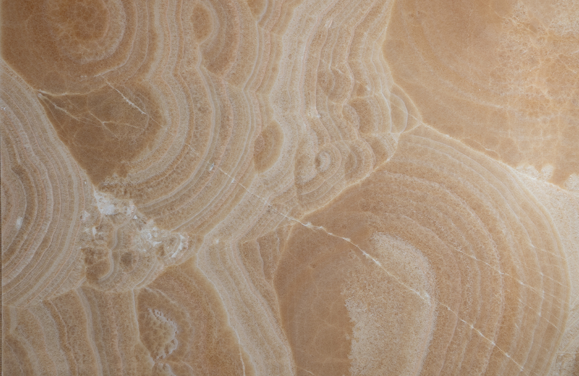 Yellow Onyx - Cross Cut